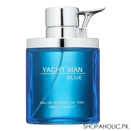 yacht blue eau de parfum for men, 100ml main image