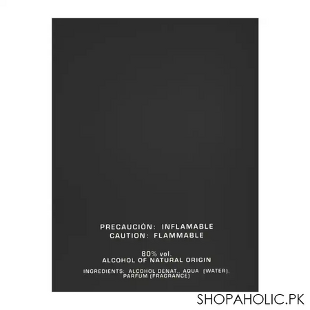 yacht man black eau de parfum, fragrance for men, 100ml image3
