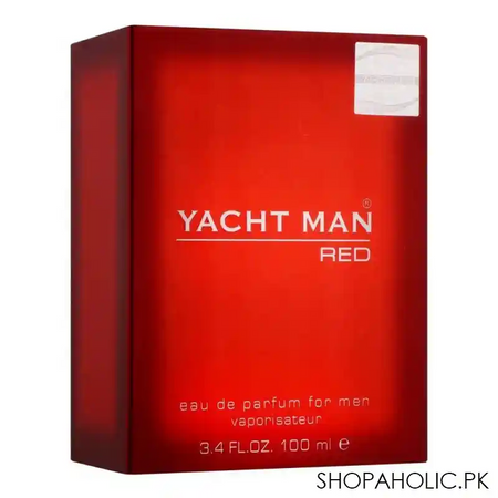 yacht red eau de parfum for men, 100ml image2
