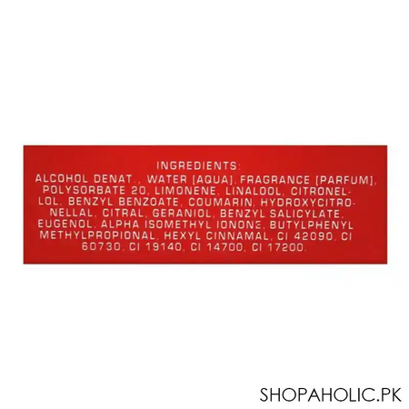 yacht red eau de parfum for men, 100ml image4