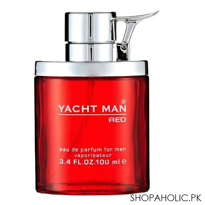yacht red eau de parfum for men, 100ml main image