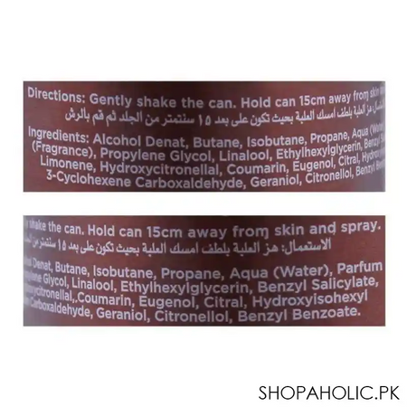 yardley arthur deodorant body spray for men, 150ml image3