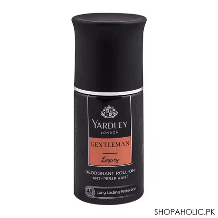 yardley gentleman legacy roll on deodorant, 50ml main image