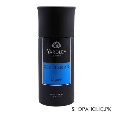 yardley gentleman suave deodorant body spray, 150ml main image