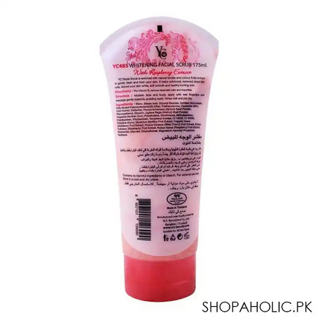 yc whitening facial scurb, raspberry extract, 175ml image2