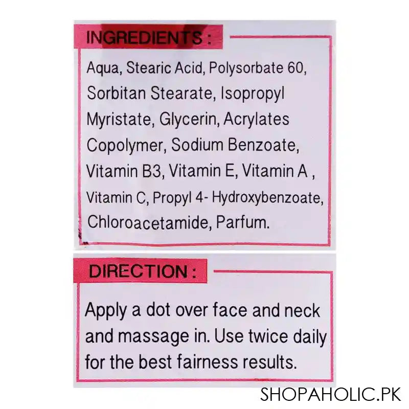 Yong Total Fairness Advanced Multivitamin Whitening Fairness Solution, 50ml - Image 3