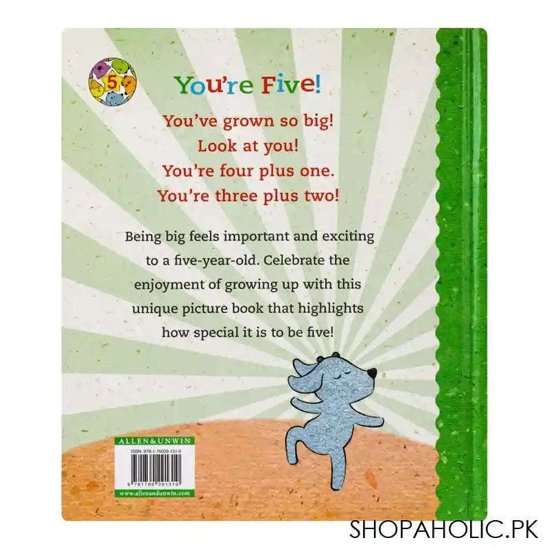 You're Five! Book - Image 2