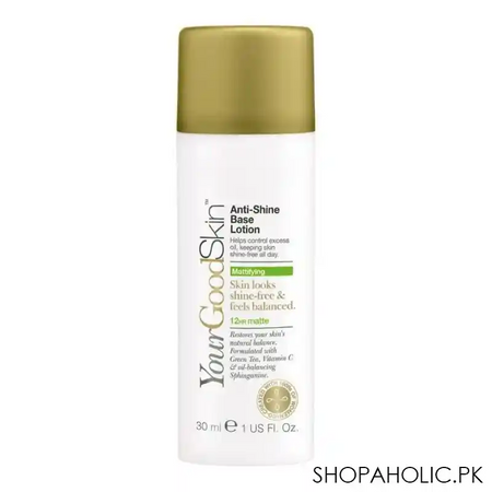 your good skin anti shine base lotion, 30ml main image