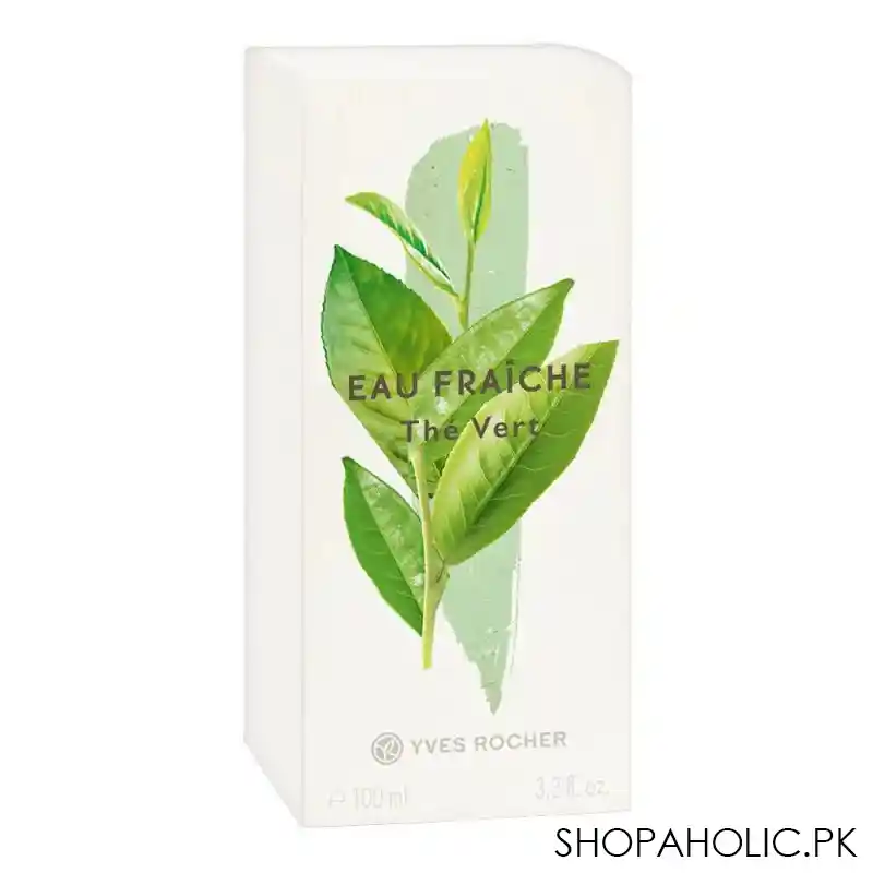 yves rocher eau fraiche the vert, fragrance for women, 100ml image2