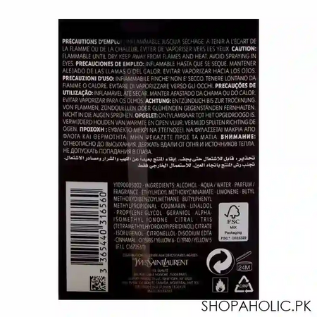 yves saint laurent  l'homme eau de toilette 100ml image2