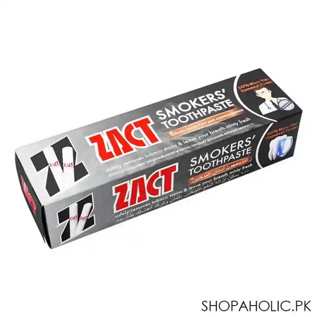 zact smokers toothpaste 100g main image