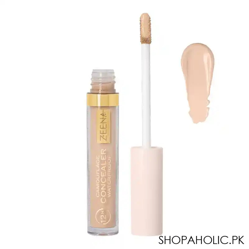 Zeena Camouflage Concealer Waterproof, 010 Ivory - Image 3