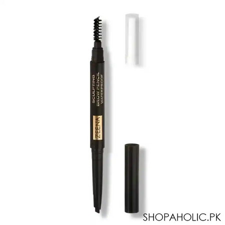 zeena sculpting brow pencil waterproof, 030, dark image2