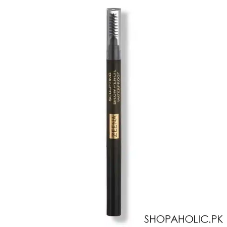 zeena sculpting brow pencil waterproof, 030, dark main image