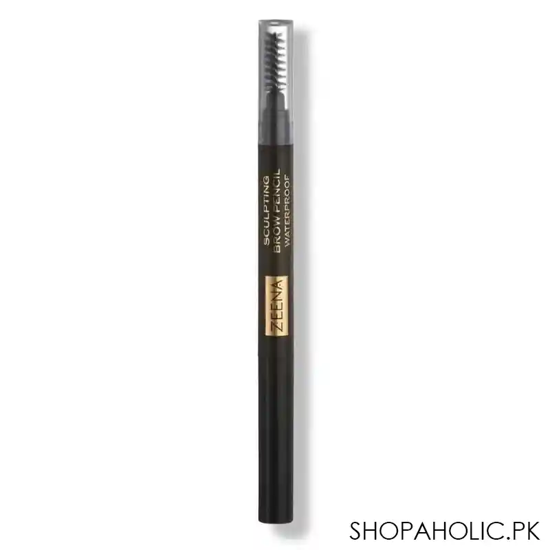 zeena sculpting brow pencil waterproof, 030, dark main image