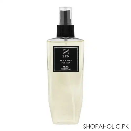 zen fragrance mist for men musk essential, 250ml main image
