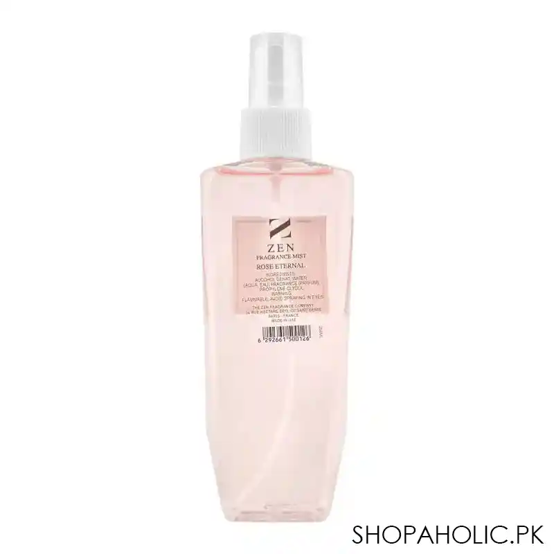 zen rose eternal woman fragrance mist, 250ml image2