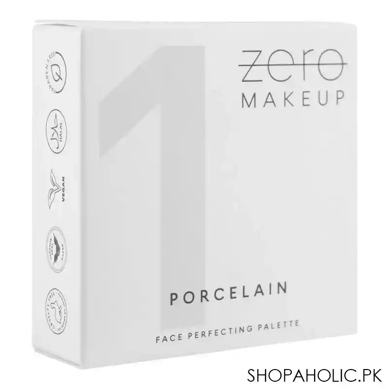 zero makeup face perfecting palette, porcelain image2