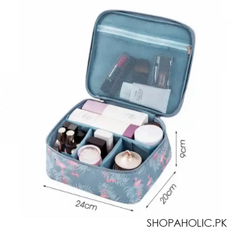 zipper travel cleaning pouch toiletries travel storage bag mini casual portable cosmetic bag waterproof makeup organizer image2