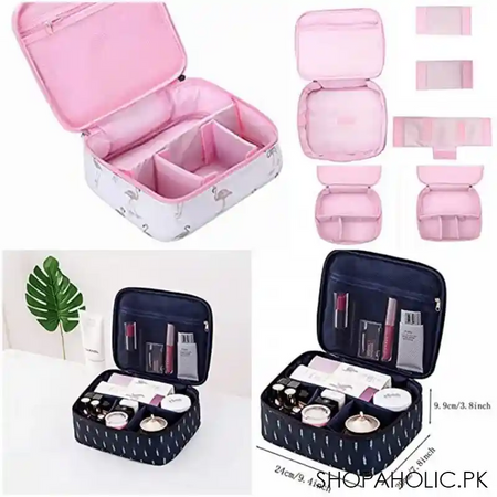 zipper travel cleaning pouch toiletries travel storage bag mini casual portable cosmetic bag waterproof makeup organizer main image