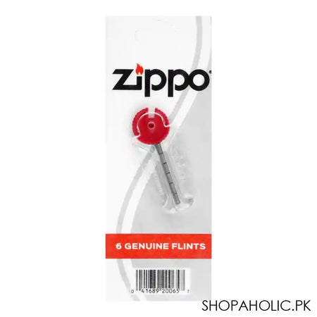 Zippo 6 Genuine Flints - Main Image