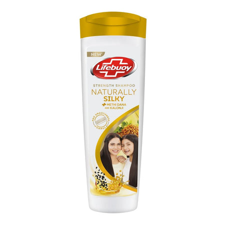 Lifebuoy Naturally Silky + Methi Dana And Kalonji Strength Shampoo, 175ml - Main Image