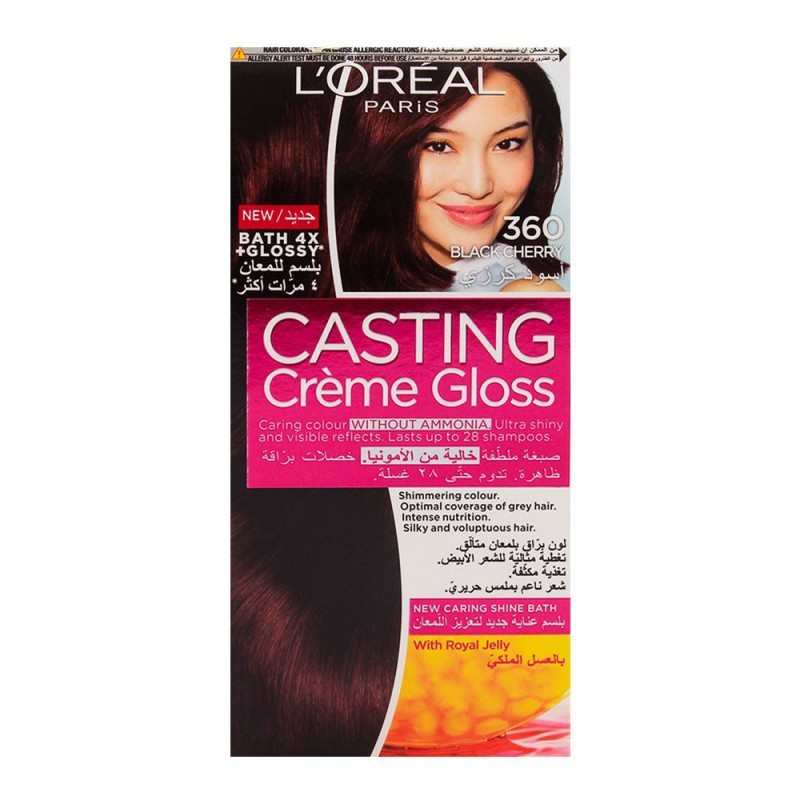 L'Oreal Paris Casting Hair Color, Dark Red, 360