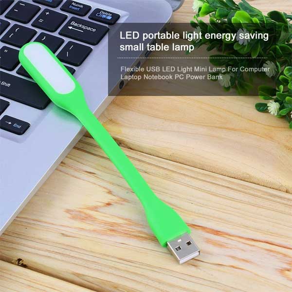 (Pack of 2) Flexible Portable Mini USB LED Light