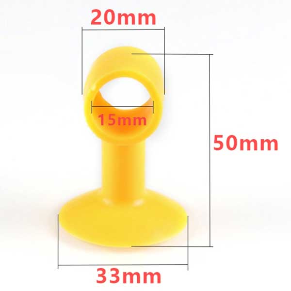 (Pack of 4) Silence Silicone Door Stopper