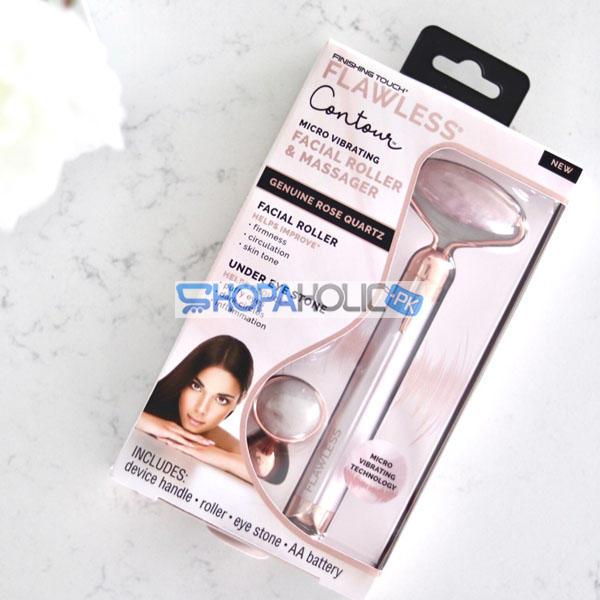 Finishing Touch Flawless Contour Vibrating Facial Roller and Massager