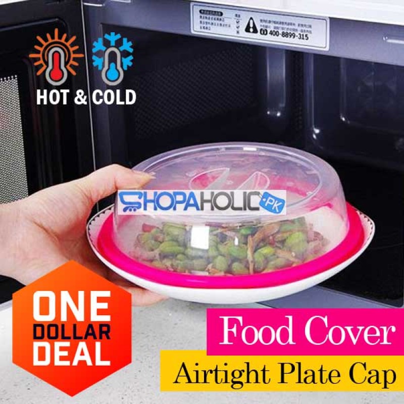 (One Dollar Deal) FOODCAP Airtight Plate Cover