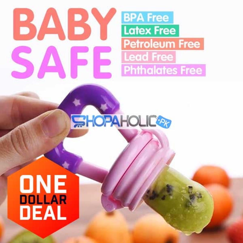 (One Dollar Deal) Baby Fruit Nipple