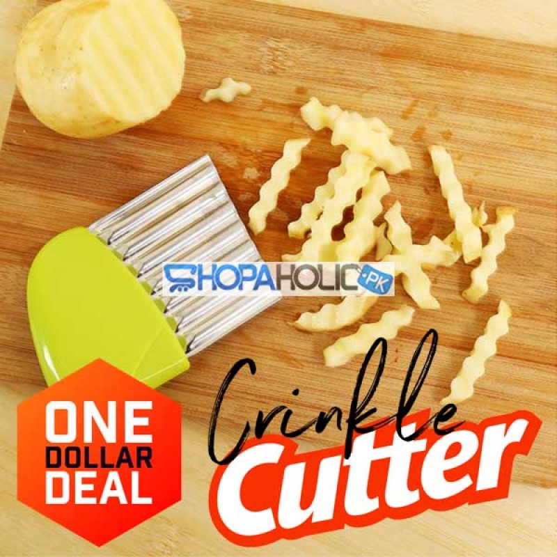 (One Dollar Deal) Vegetable, Fruit, French Fry Crinkle Cutter