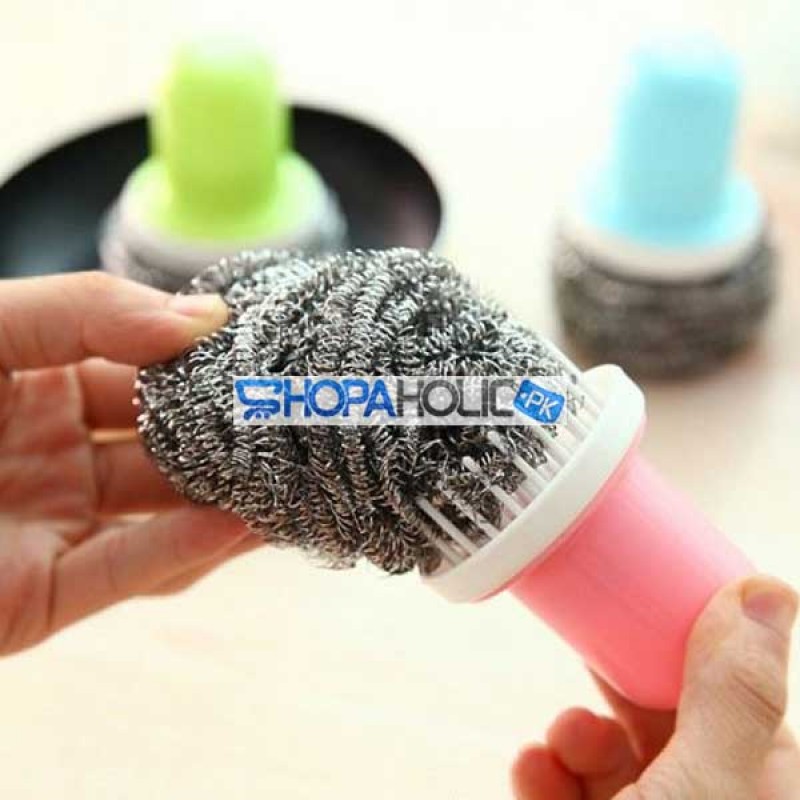 (One Dollar Deal) Wire Brush Washing Scrubber Ball