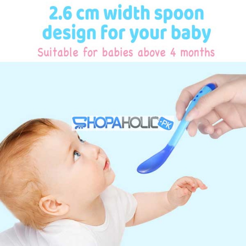 Baby Safety Temperature Sensing Spoon (1 Piece)