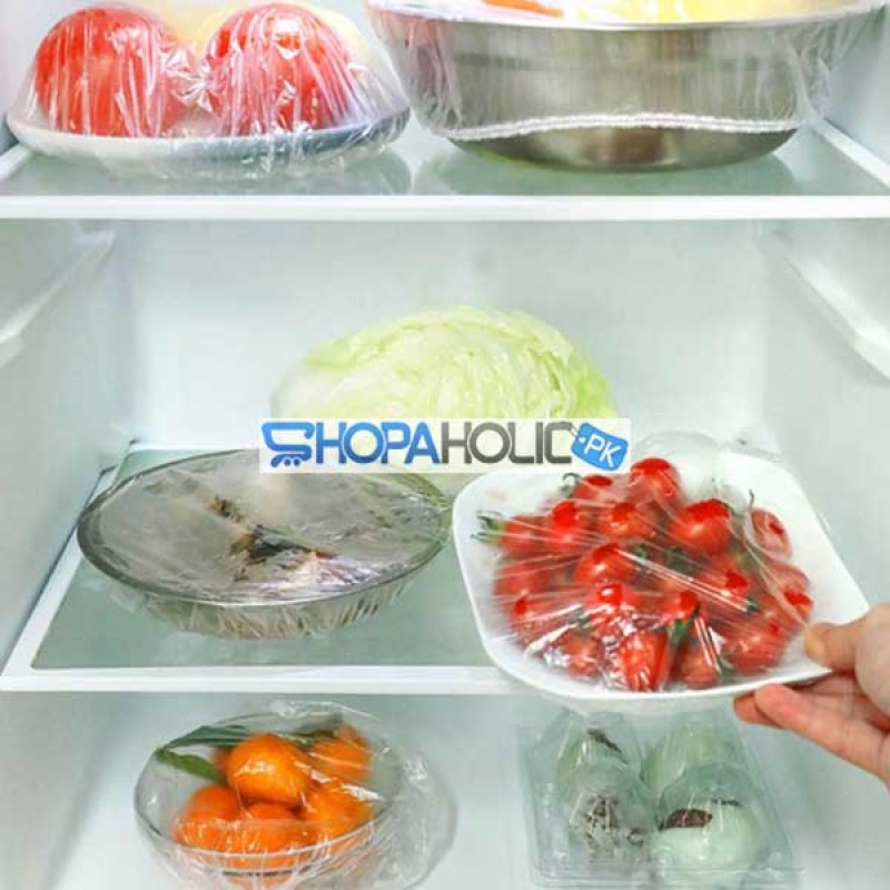 (One Dollar Deal) 15 Pcs Disposable Food Cover & Shower Cap