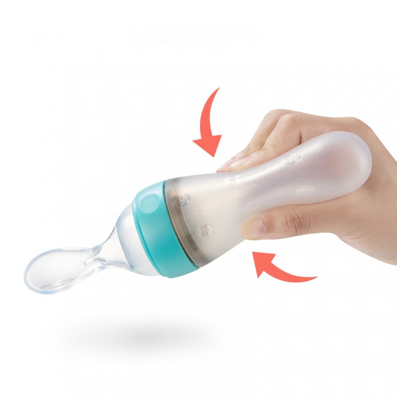 Silicone Baby Spoon Feeder