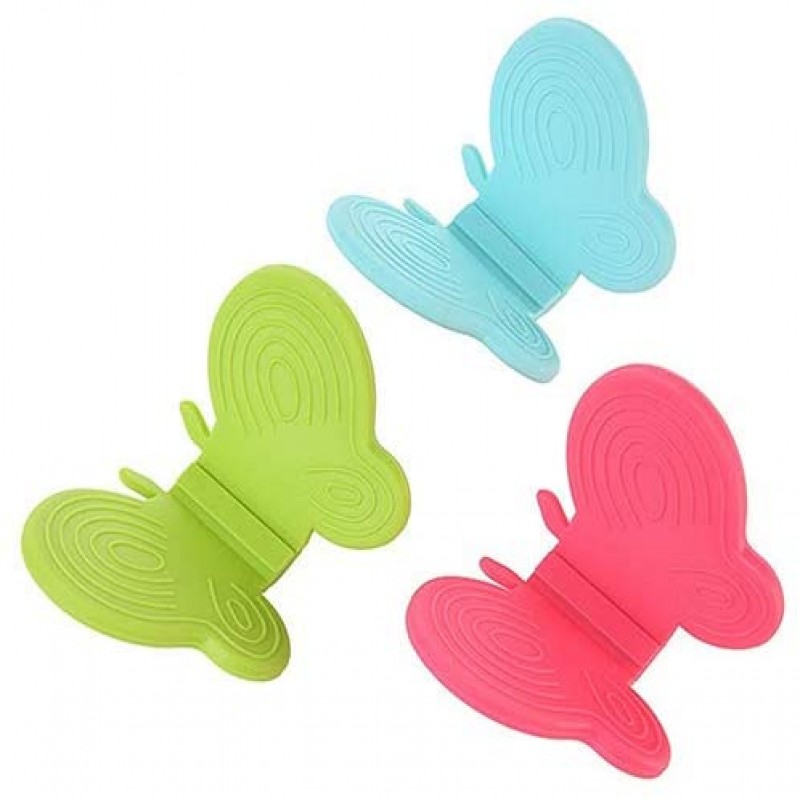 Silicone Butterfly Hot Pot Holder (Pair)