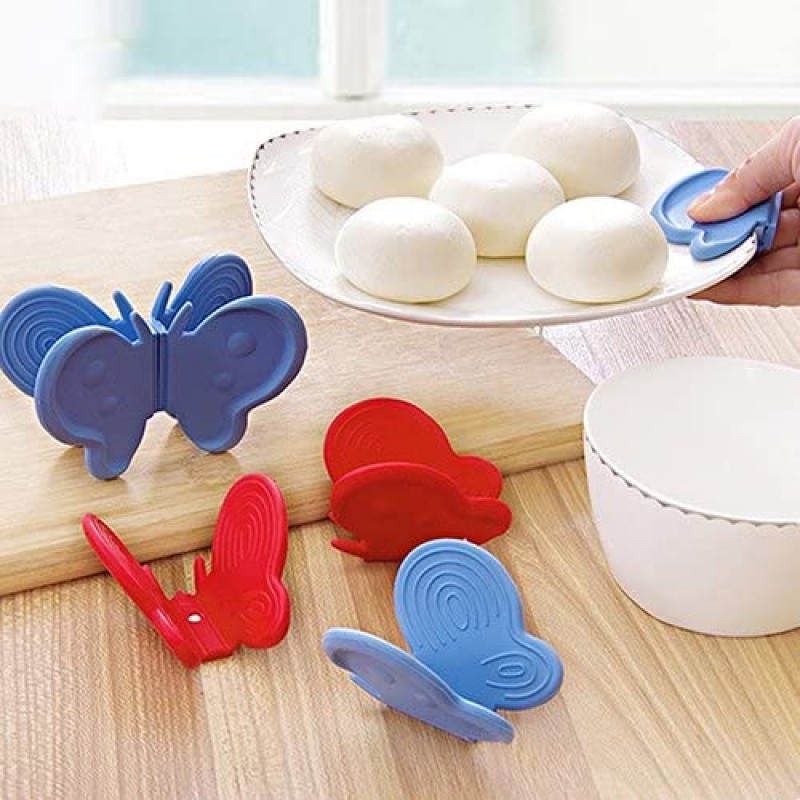 Silicone Butterfly Hot Pot Holder (Pair)