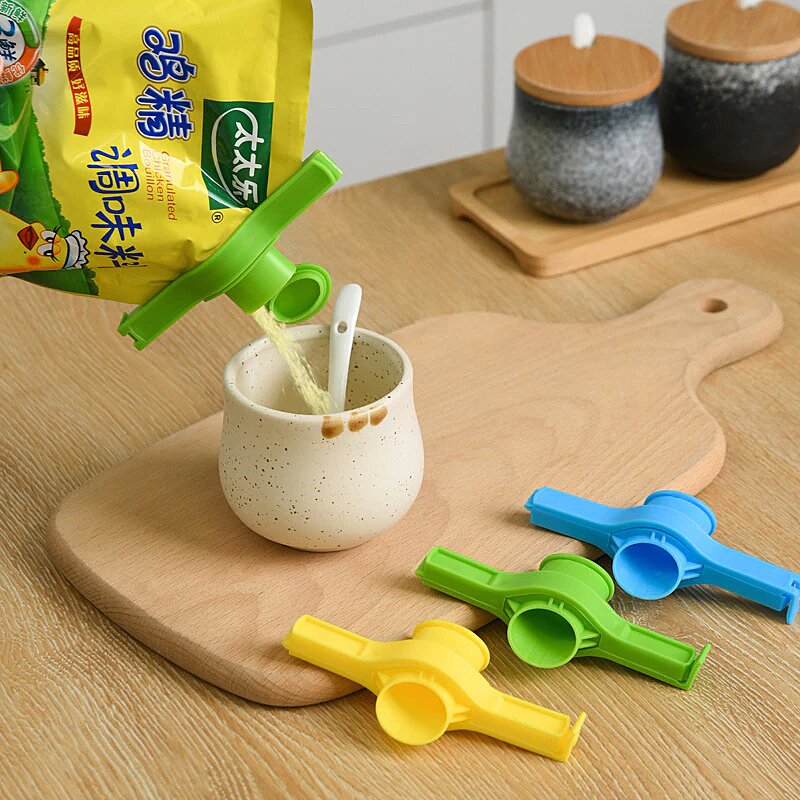 Pack Of 2 (One Dollar Deal) Multifunction Food Storage Sealing Clip
