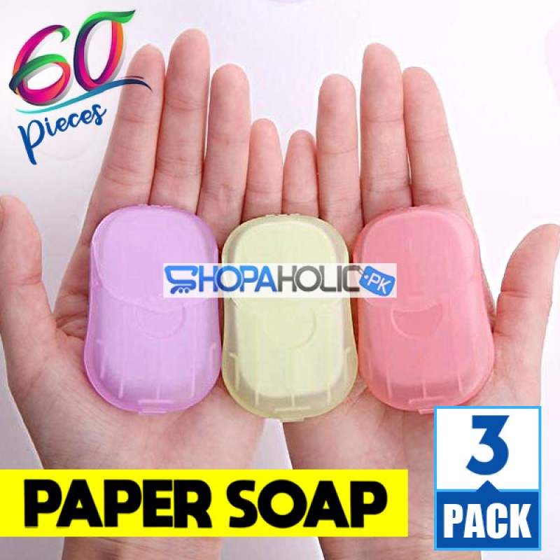 (Pack of 3) Paper Soap