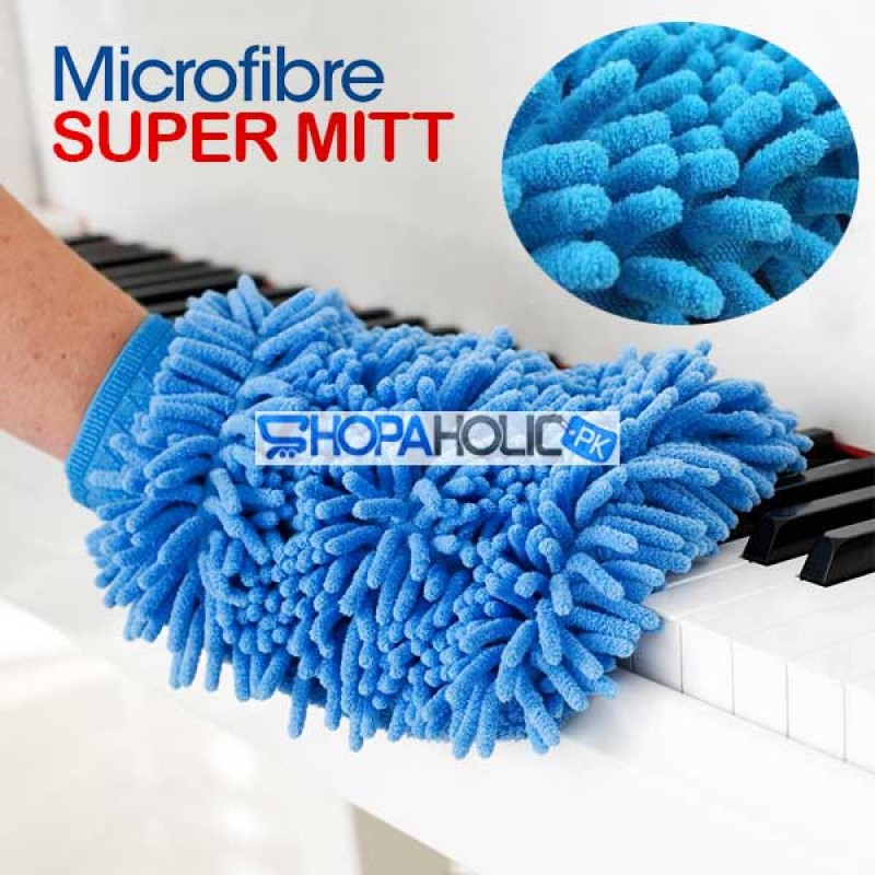 Microfibre Super Mitt - Ultrafine Sponge Fiber Glove