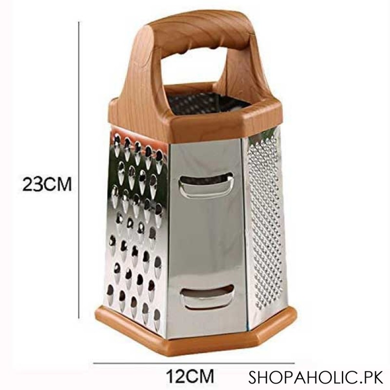 6 Sided Stainless Steel Manual Grater