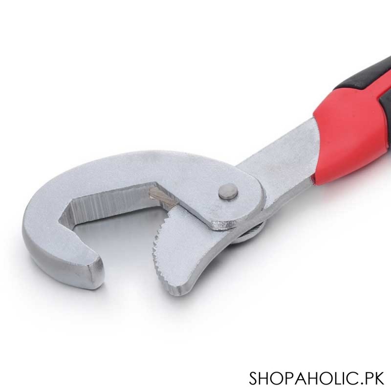 (Set of 2) Multifunction Adjustable Wrench Snap N Grip Tool