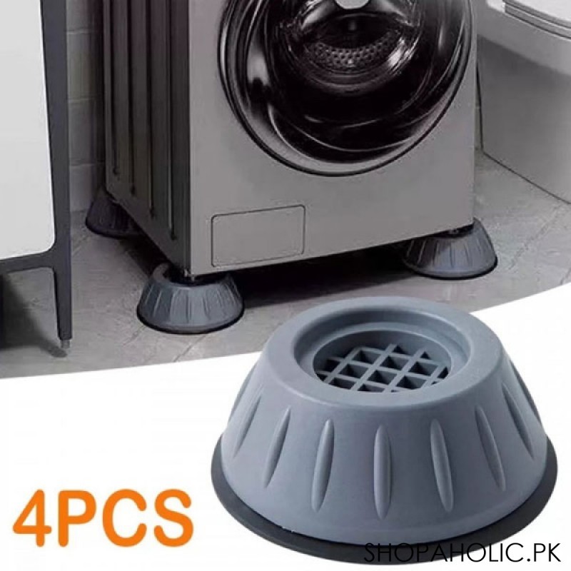 4Pcs Universal Anti Vibration Feet Pads Washing Machine Rubber Base Pads