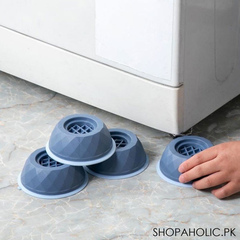 4Pcs Universal Anti Vibration Feet Pads Washing Machine Rubber Base Pads