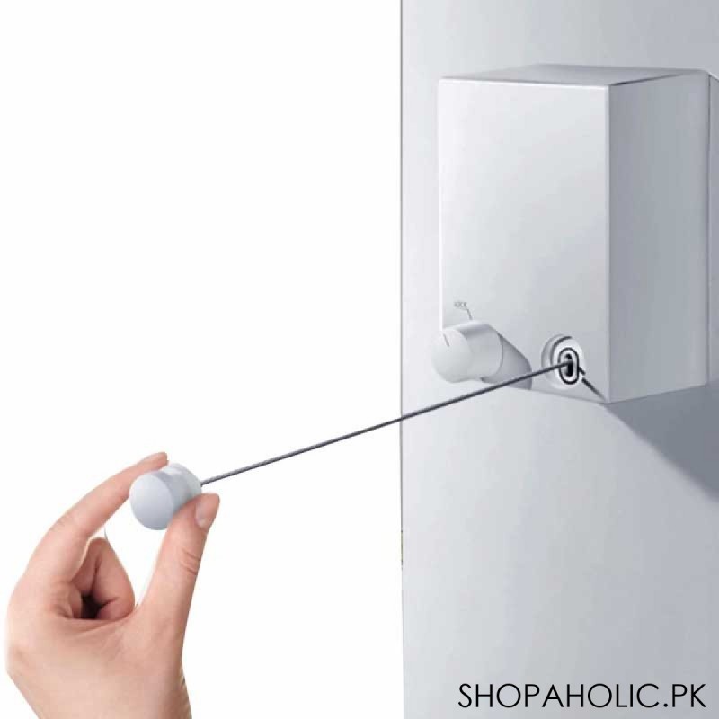Heavy Duty Stainless Steel Wall Mounted Telescopic String Invisible Clothesline