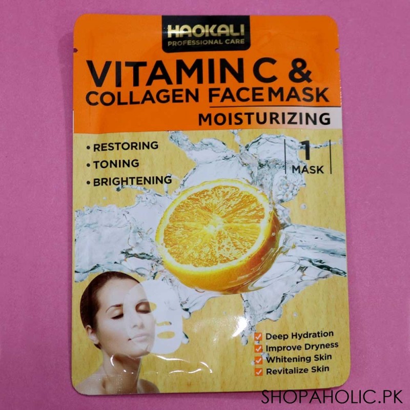 Haokali Vitamin C and Collagen Face Mask
