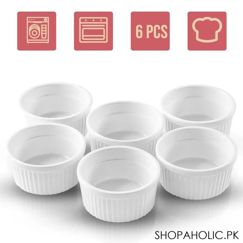Buy (Set of 6) Ceramic Ramekins Set Price in Pakistan