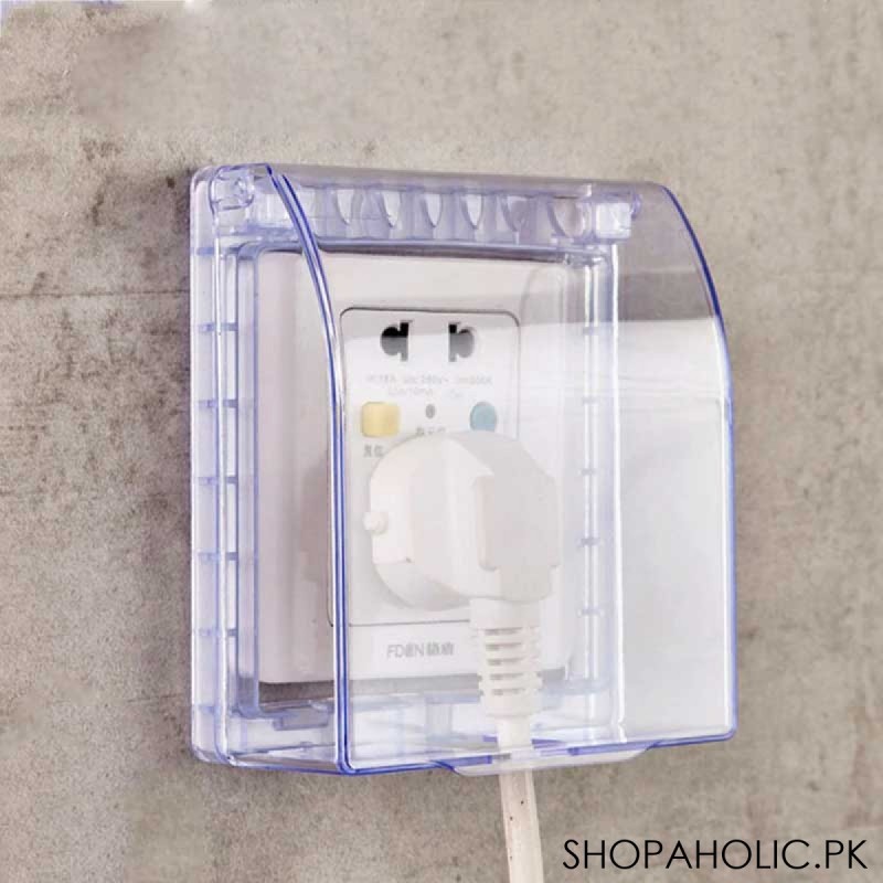 Waterproof Switch Protector Electric Plug Cover Safety For Child